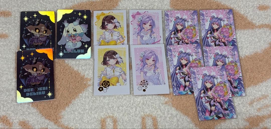 Nijisanji Cheki-style Card, Random Glitter Card, Random Collection Card karenscompany.com