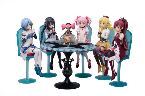 AmiAmi [Character & Hobby Shop] | Puella Magi Madoka Magica The Movie -Rebellion- Tea Party Cake Song Ver. Non Scale Figure Complete Set(Pre-order)(Single Shipment)