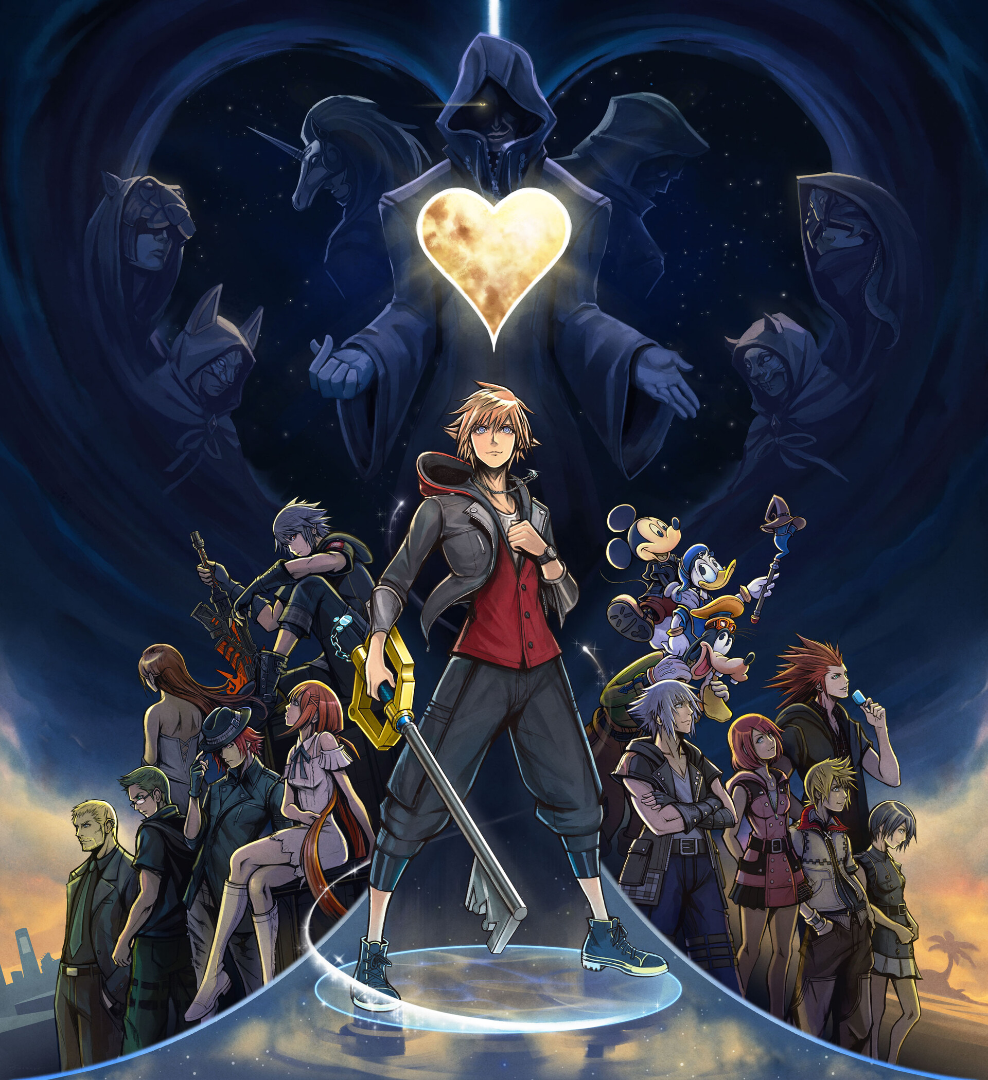 ArtStation - KINGDOM HEARTS IV — Cover (Personal Illustration)