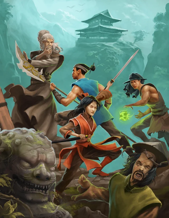 Illustration for Art of Wuxia, an RPG deep in development [OC] : r/FantasyArt