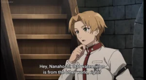 🍉 PLANT THE WATERMELON WTF 😭🍉 : r/mushokutensei