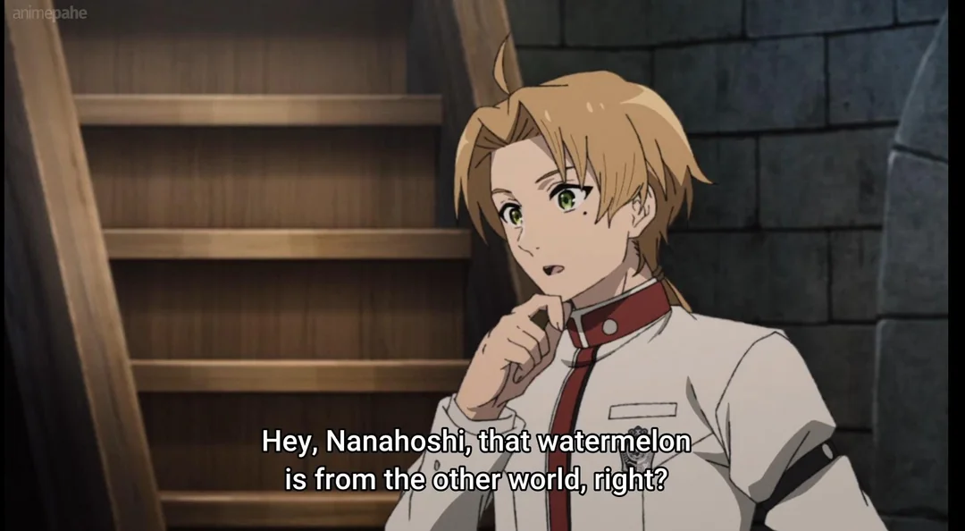 🍉 PLANT THE WATERMELON WTF 😭🍉 : r/mushokutensei