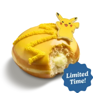 Pikachu Doughnut | Pokemon x Krispy Kreme Collection