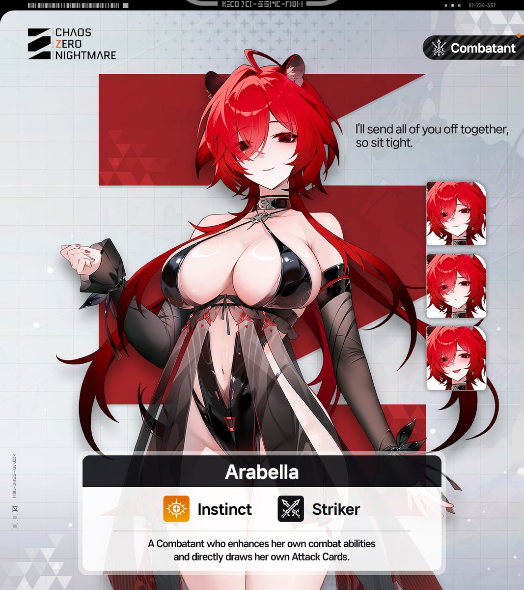 ◤Introducing Arabella's Mechanics◢ Arabella is coming to Chaos Zero Nightmare. Check out Arabella's unique mechanics and get ready for Chaos infiltration! #ChaosZeroNightmare #CZN