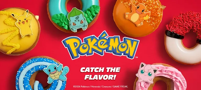 Pokémon x Krispy Kreme