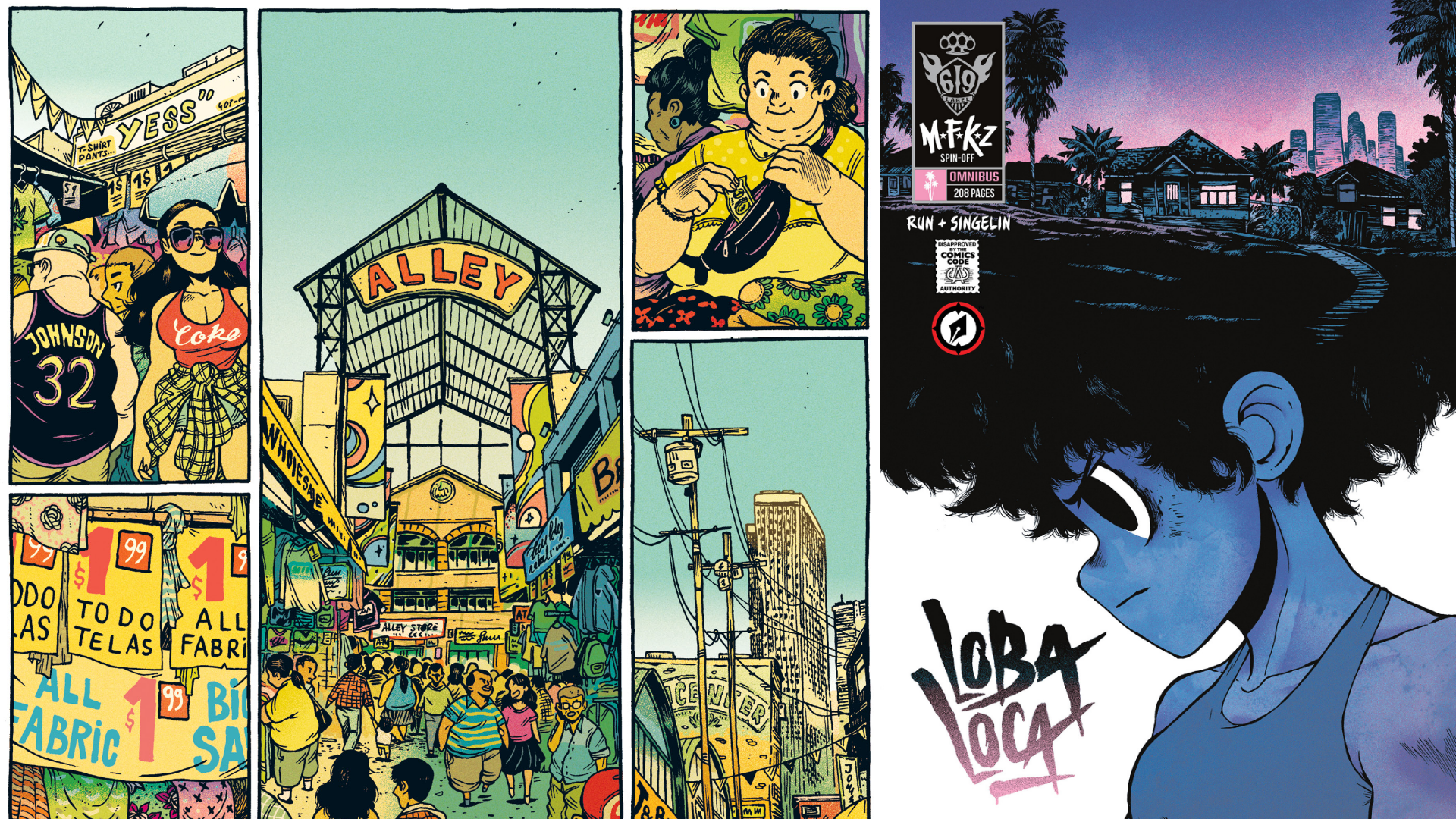 MFKZ Universe Expands With New Loba Loca Graphic Novel From Run and Guillaume Singelin - Anime Corner