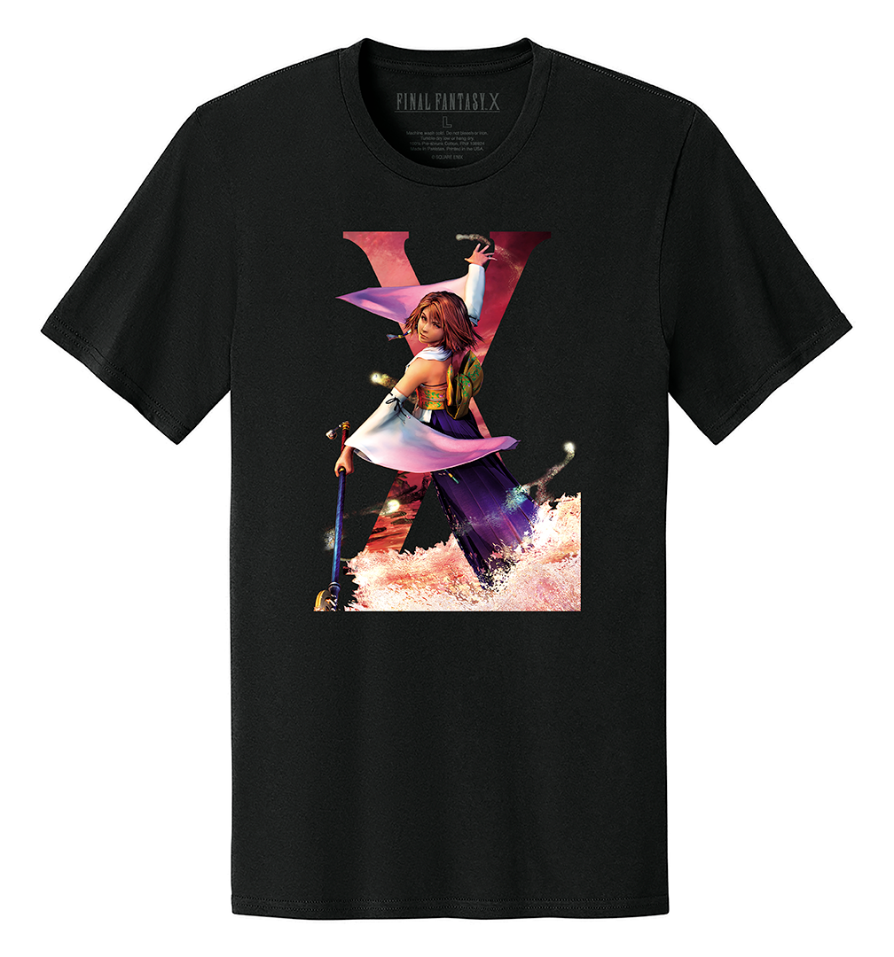 FINAL FANTASY X Key Visual T-shirt - YUNA l