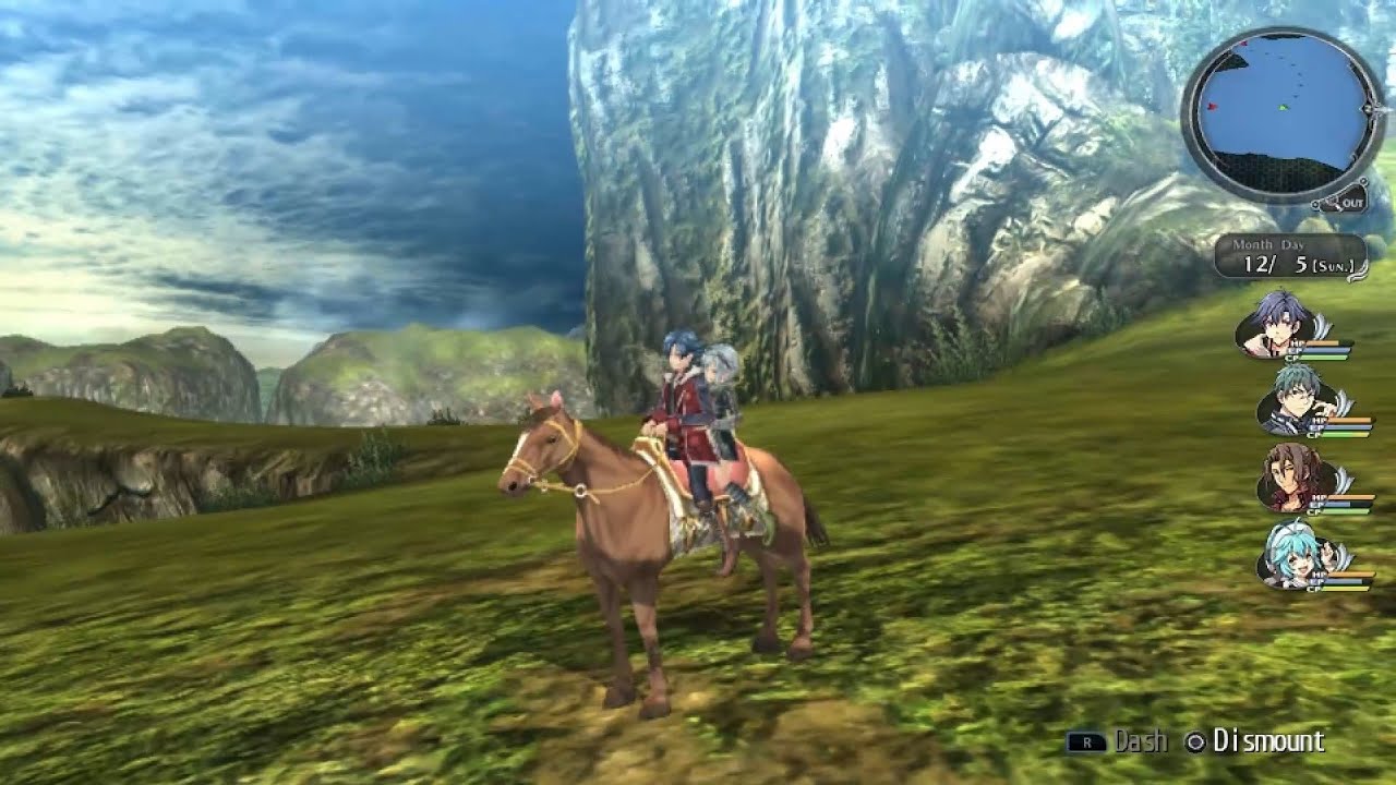 The Legend of Heroes: Trails of Cold Steel II English Vita Gameplay