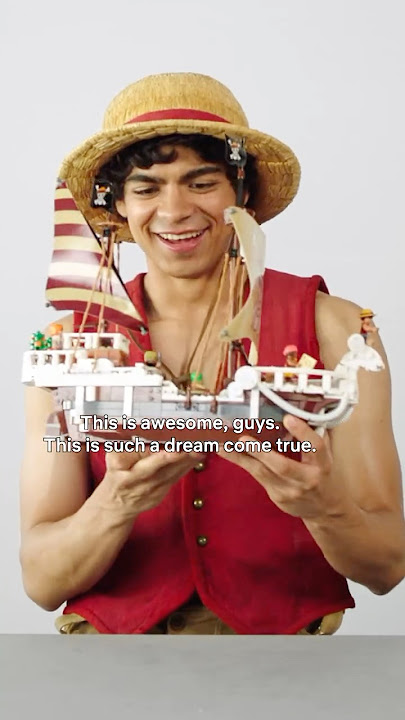 Inaki Godoy aka Luffy Opens Lego One Piece Sets Inspired by Netflix Live Action Series!