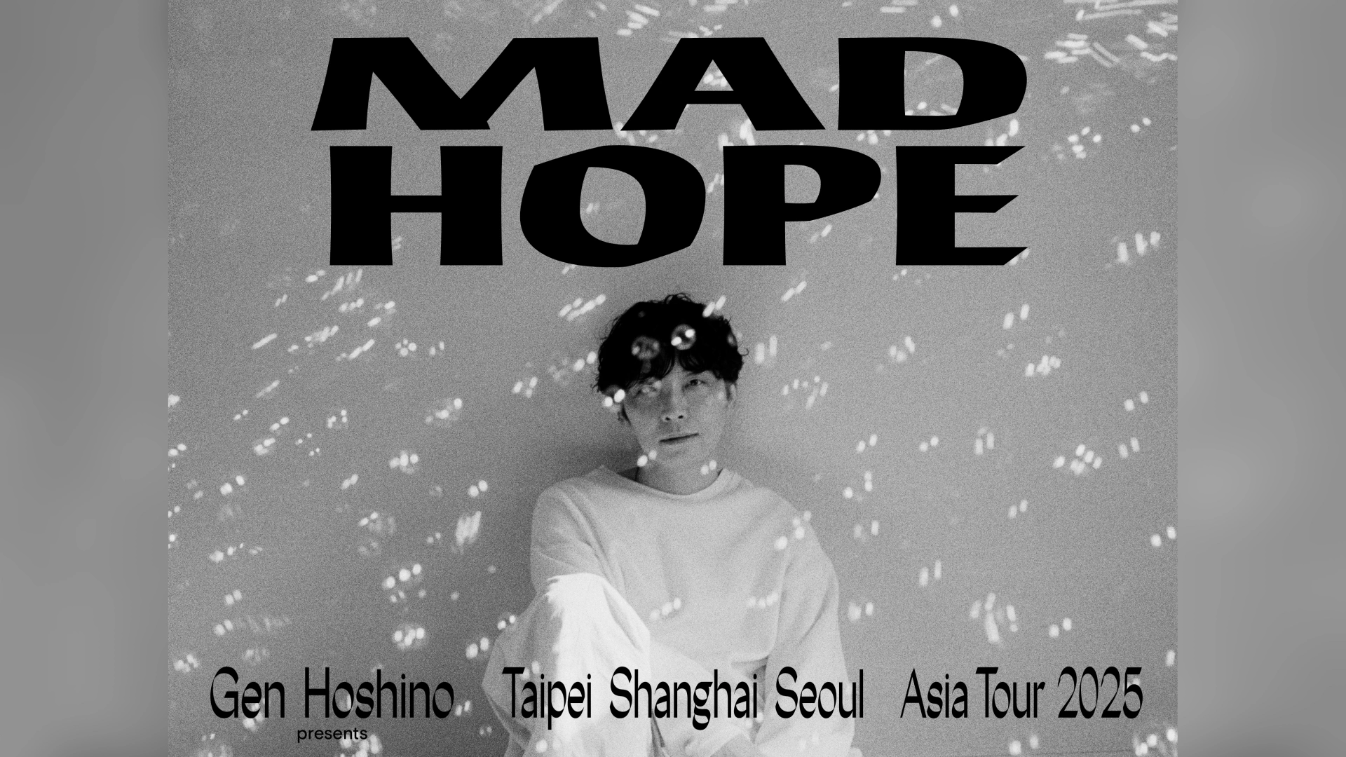 Gen Hoshino Reveals Dates for MAD HOPE Asia Tour ｜ NiEW – The media for the culture of asia and Japan such as music, film, art, fashion and more