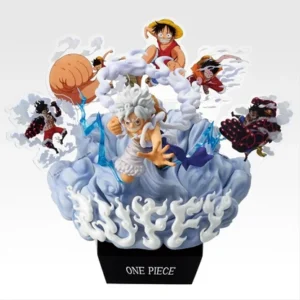Monkey D. Luffy Gear 5 One Piece (Memories of Adventure and The Shipping Route The Future) Ondimension Ichibansho Figure