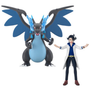 Figure Sycamore & Mega Charizard X Pokémon Scale World Kalos Region