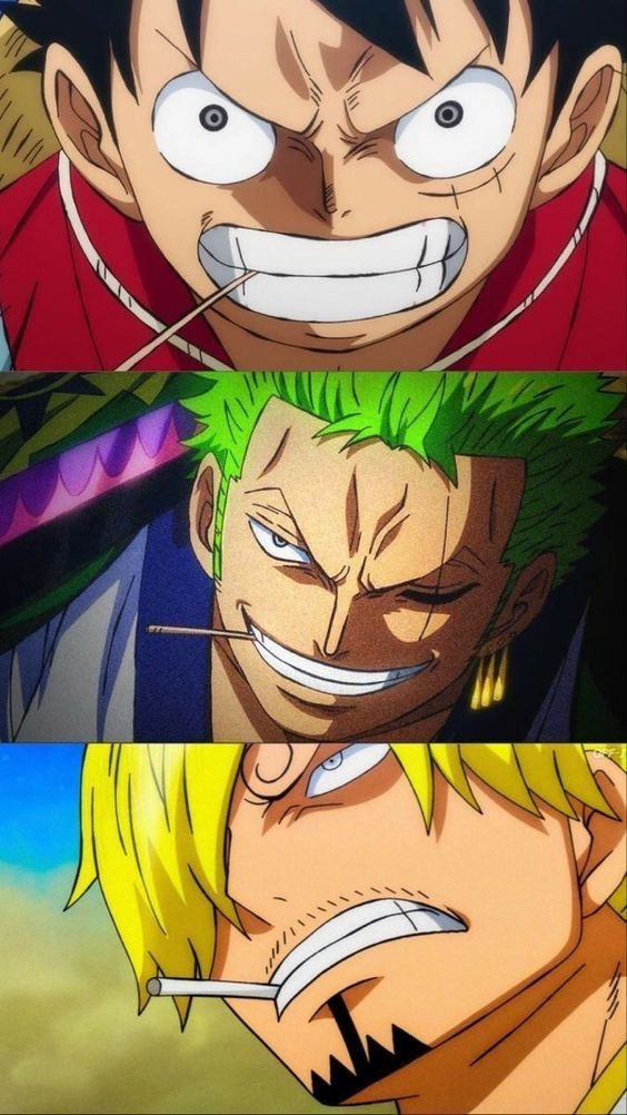 Luffy • Zoro • Sanji ❤️‍🔥