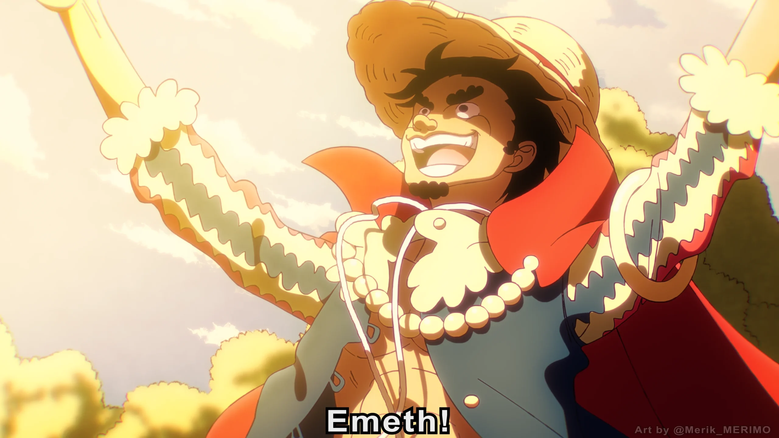 My guess on joyboy 's base design (art by me) : r/OnePieceSpoilers