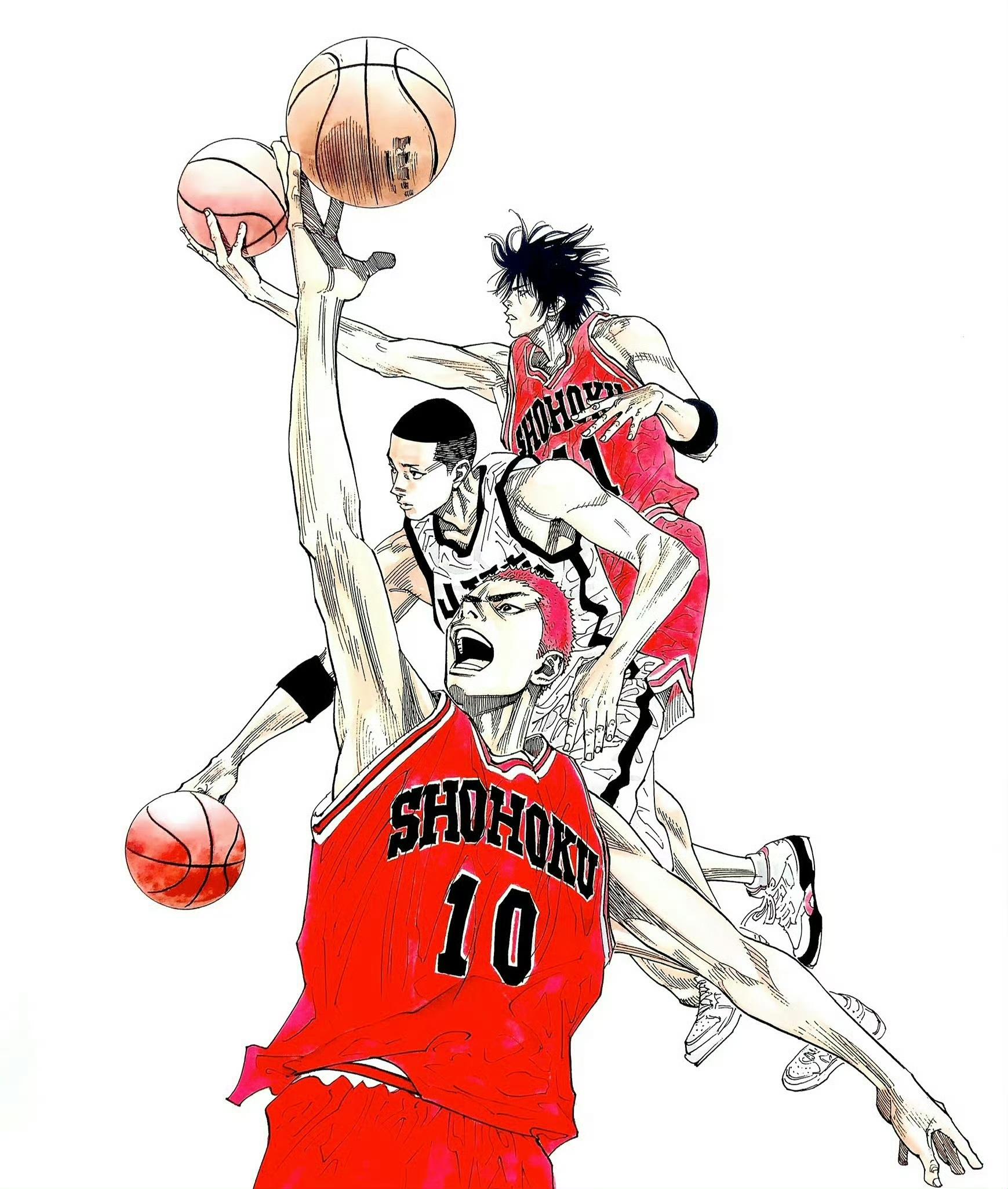 Inoue's posters for his scholarship and his thoughts in an interview about characters going to USA : r/RealSlamDunk