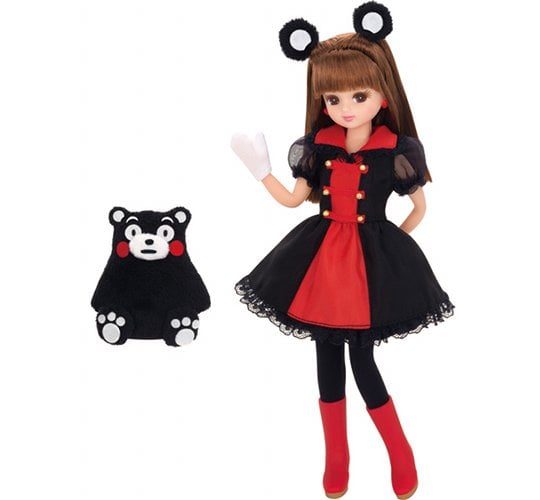 Kumamon Licca-chan Doll