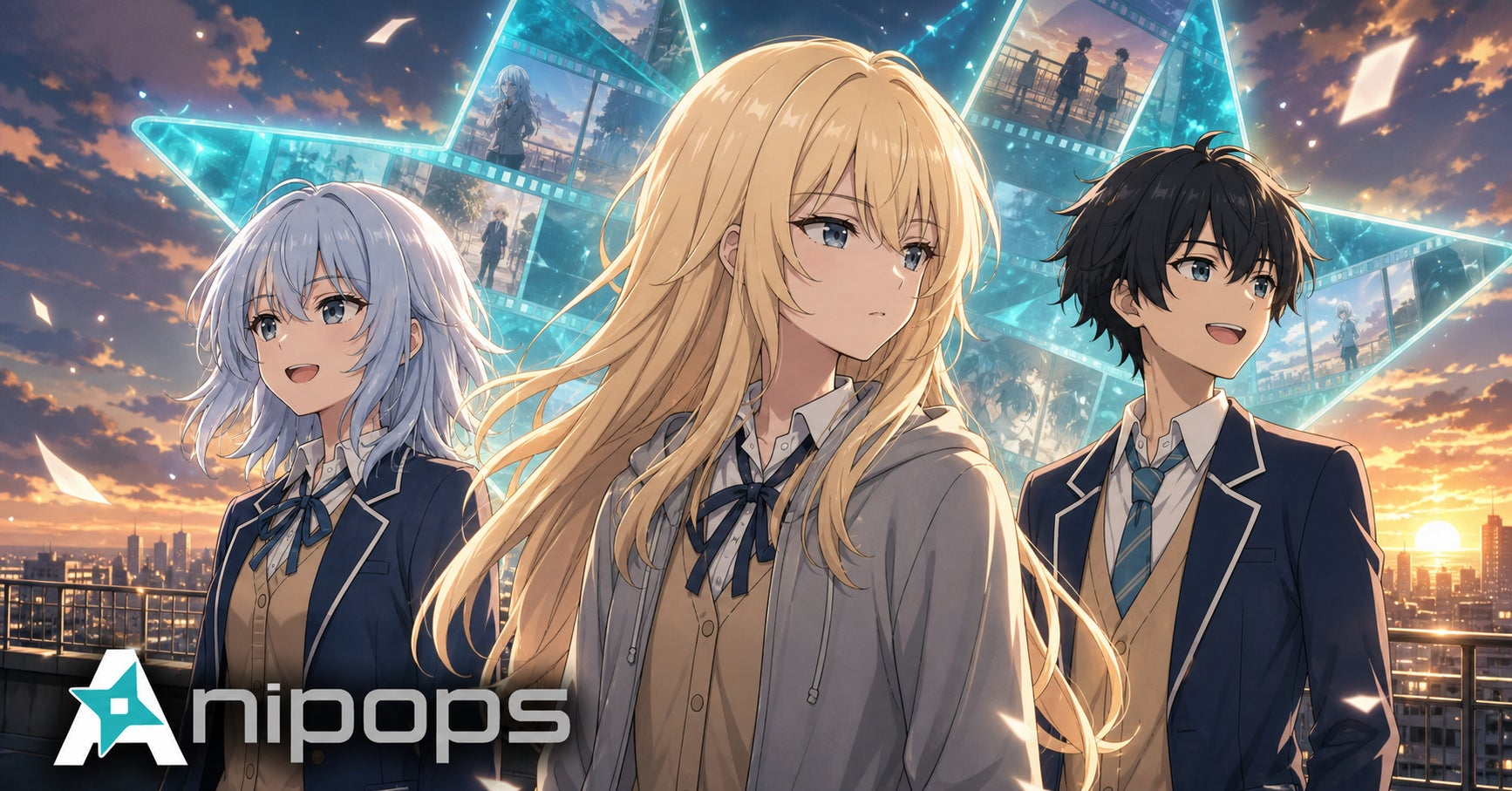 PIXTA's Japanese Short-Form AI Anime Platform Anipops Launches With New Studio and 5 Original Series - Anime Corner