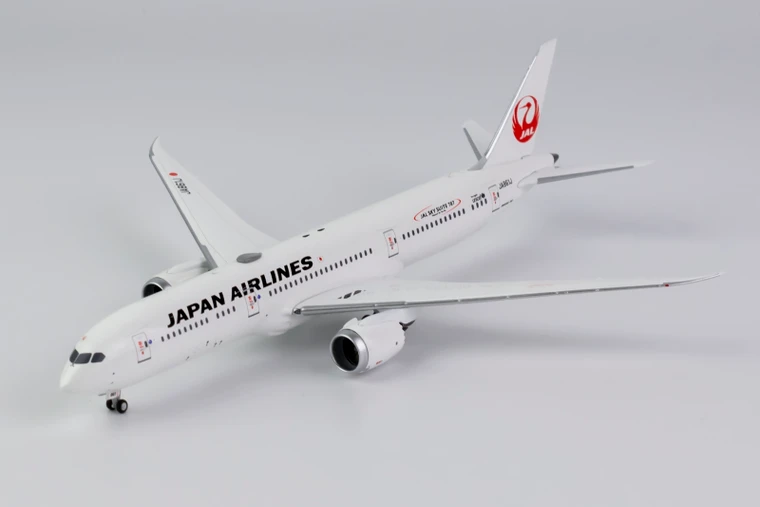 NG Model Japan Airlines (JAL) with "JAL SKY SUITE 787" title 787-9 Dreamliner JA861J 55085 1:400
