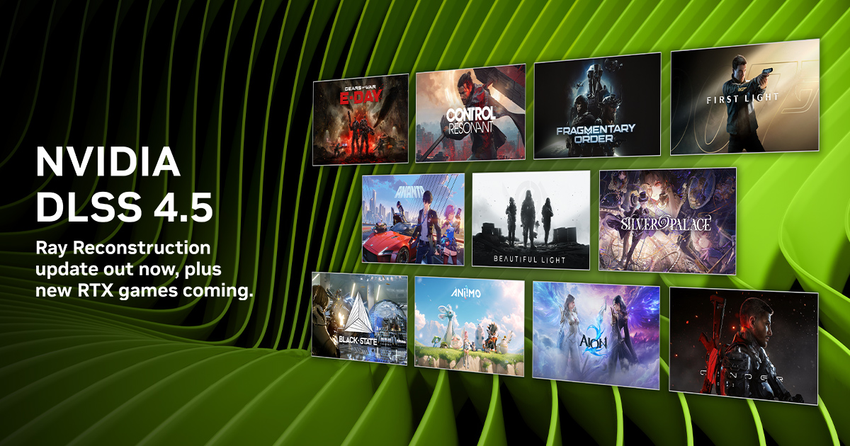 Gamescom 2026: DLSS 4.5 Ray Reconstruction Out Now & RTX News | NVIDIA