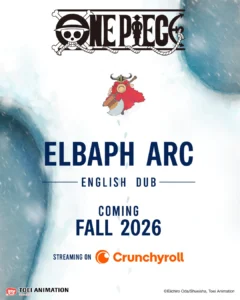 ONE PIECE Elbaph Arc English Dubs to Stream on Crunchyroll in Fall 2026 - Crunchyroll News