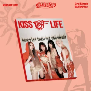 KISS OF LIFE - SWEAT [3rd Single Album - BURN Ver.]