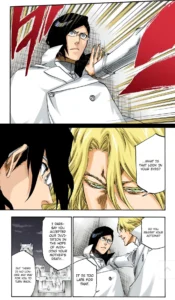 Unforgivable how they removed this panel from the anime I wanted to see Haschwalth rizzing up Uryu. : r/bleach