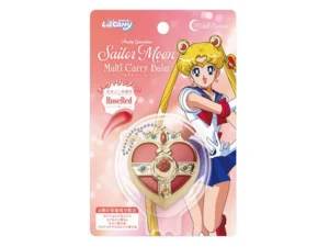 Sailor Moon Miracle Romance Multi Carry Balm Lip/Cheek Cosmic Heart Compact (Rose Red)