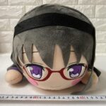Madoka Magica mega jumbo Nesoberi Plush Doll Stuffed toy Akemi Homura SEGA Japan