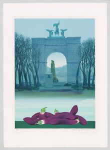 Sold at Auction: Shunji Sakuyama, Shunji Sakuyama Original Lithograph