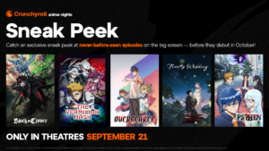 Crunchyroll Anime Nights September Sneak Peek to Feature Black Clover Season 2, Overgeared and More - Crunchyroll News