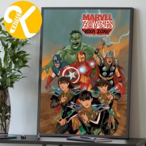BABYMETAL Marvel Zombies War Zone Poster