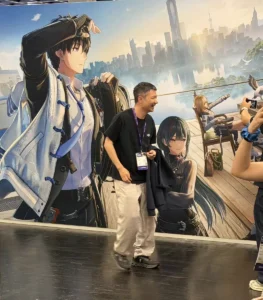Infinite Ananta on X: "MiHoYo CEO Da Wei was spotted at the ANANTA booth at Gamescom, where he got some hands-on time with the game. #ANANTA #無限大ANANTA" / X