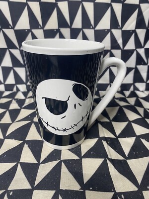 Nightmare Before Christmas Jack Skellington Coffee Tall Mug Cup. Ceramic | eBay