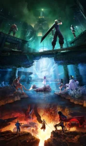 Official keyart for Final Fantasy VII Revelation! Oh it's gorgeous! 😍 : r/FFVIIRemake
