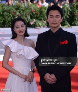Actress Hirose Suzu and actor Fukuyama Masaharu attend the Premiere... News Photo - Getty Images