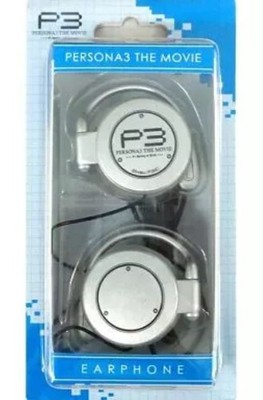 Persona 3 The Movie Earphones Headphones Yuuki Makoto Hero Character Excellent | eBay