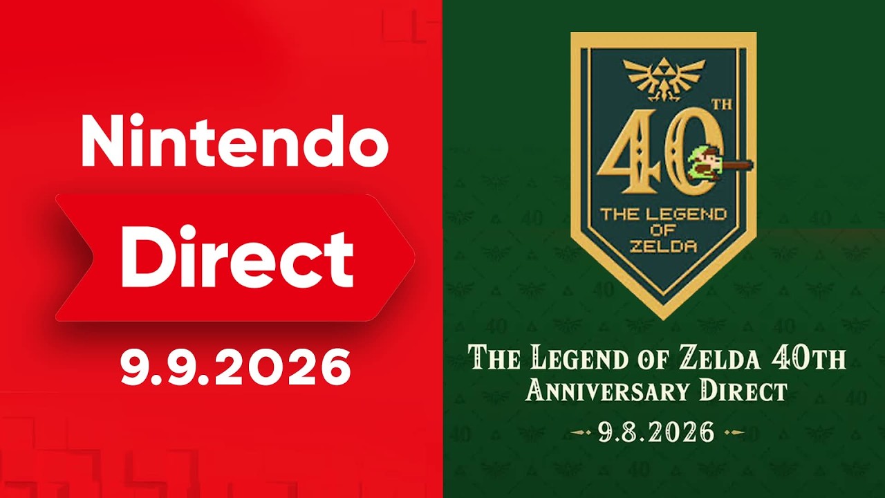 Nintendo Just Announced TWO Directs! Zelda 40th & General!