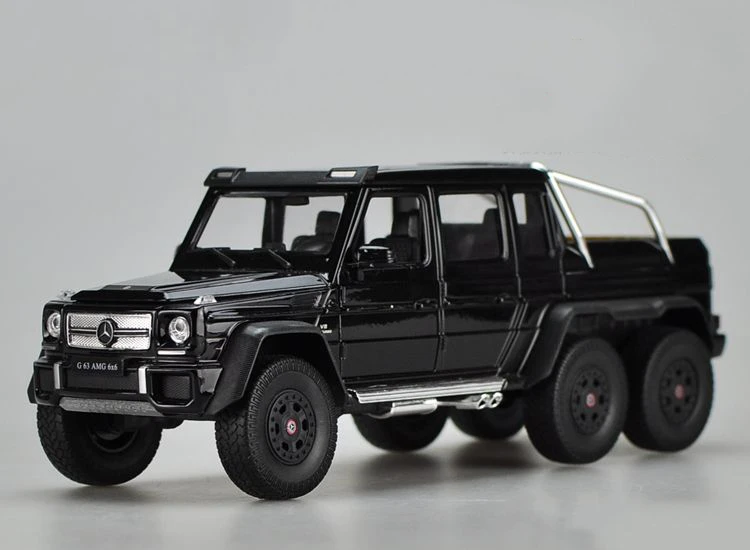 1/24 Welly FX Mercedes-Benz G-Class G63 6X6 (Black) Diecast Model