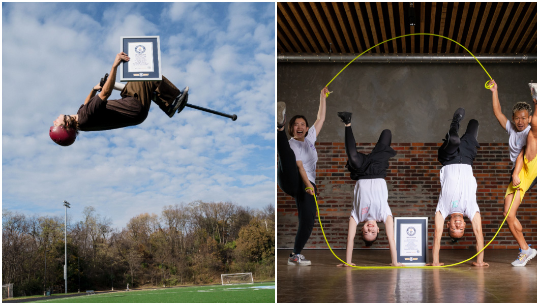 Japanese Double Dutch team take on unfathomably fast skipping challenge for #GWRday | Guinness World Records