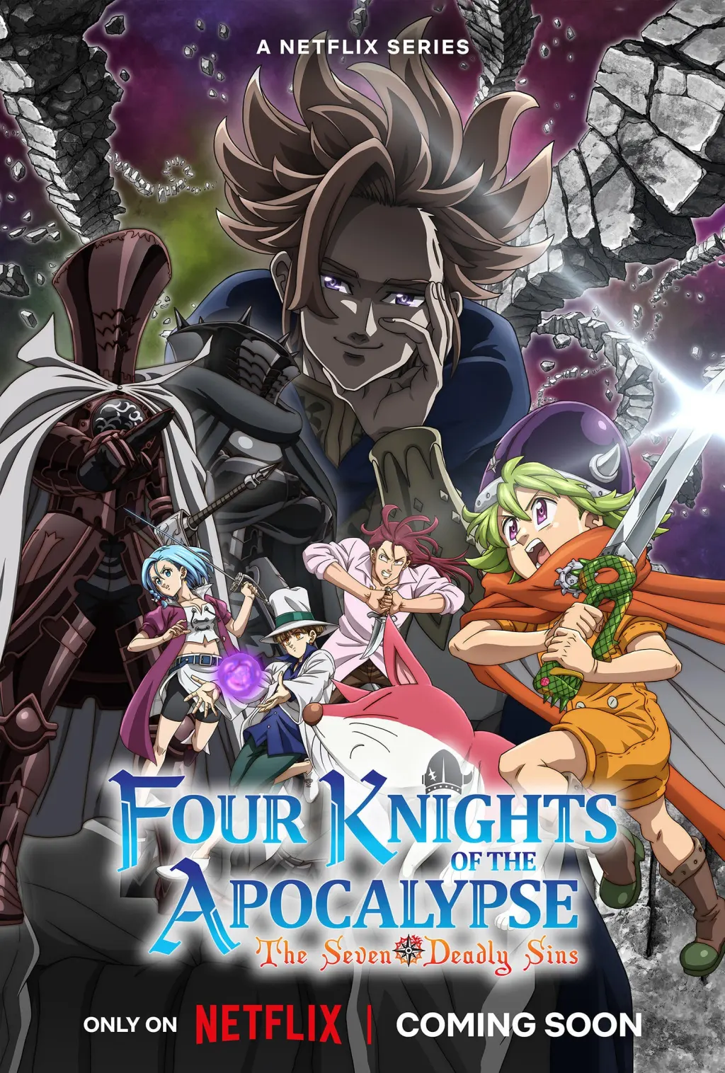 The Seven Deadly Sins Shares New Poster for The Four Knights of The Apocalypse - ComicBook.com