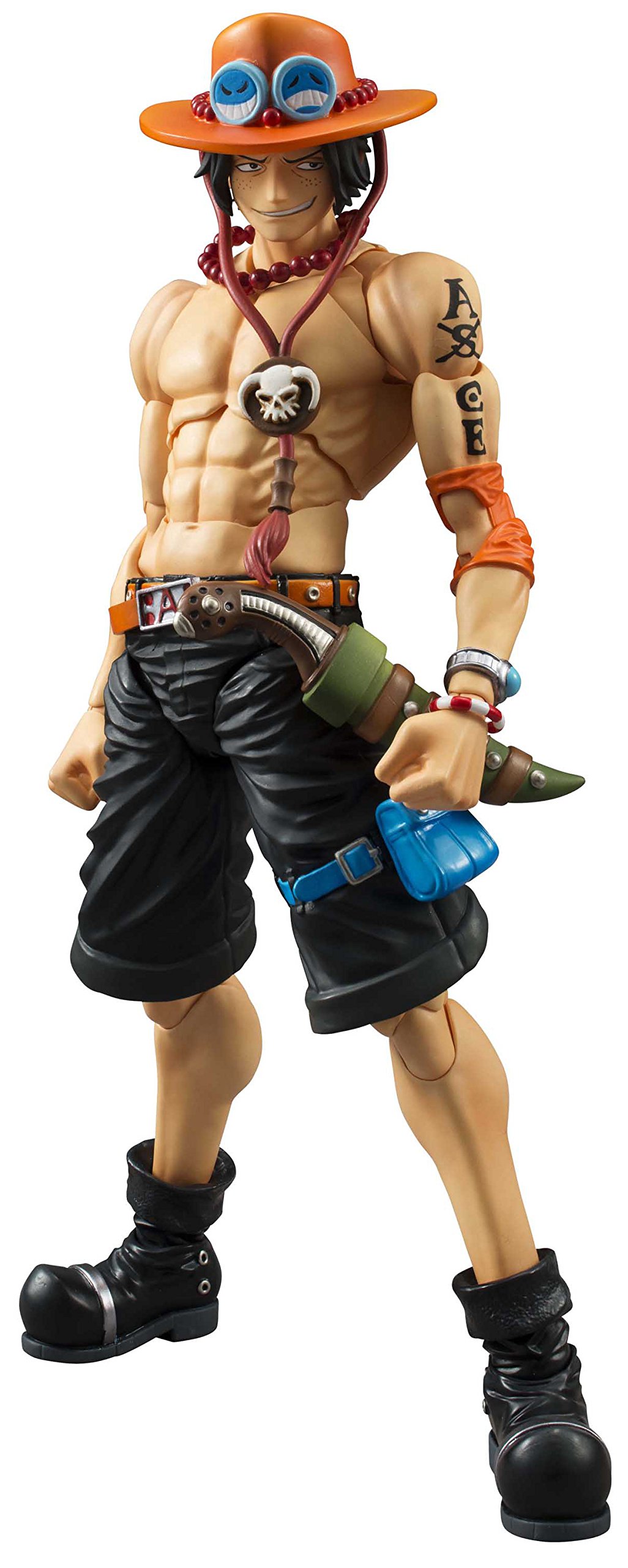 Amazon.com: Megahouse One Piece: Portgas D. Ace Variable Action Heroes Action Figure : Toys & Games