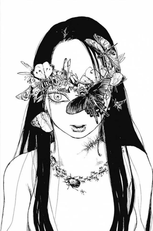 Finished this. Mushihime. Don't read if you have entomophobia. : r/horrormanga