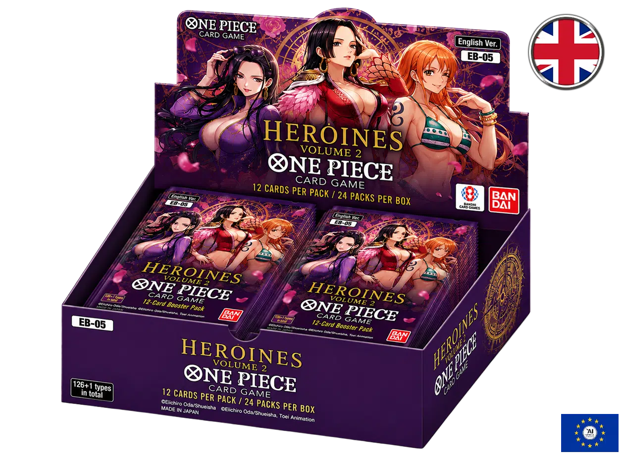 One Piece - Display 24 Booster - EB05 - Heroines Edition vol.2 English version - PixelHeart