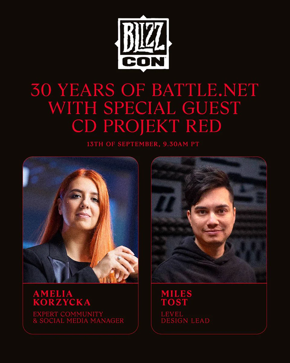 CD PROJEKT RED on X: "@Blizzard_Ent @Lilayaah @tostspender 🔗 Hear more about the journey that brought CD PROJEKT RED and Blizzard together — and where it might take us next: https://t.co/al3BFGXdIe" /
