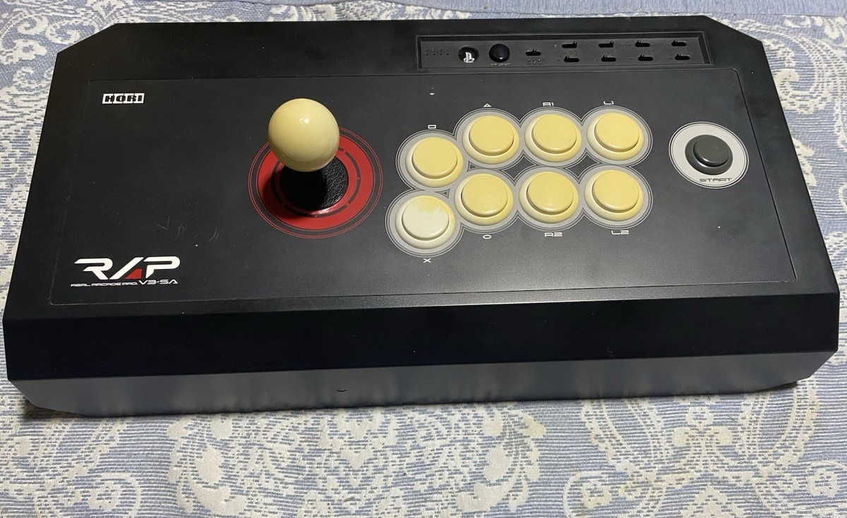 HORI Real Arcade Pro V3-SA Arcade Fight Stick for PS3 Tested Working