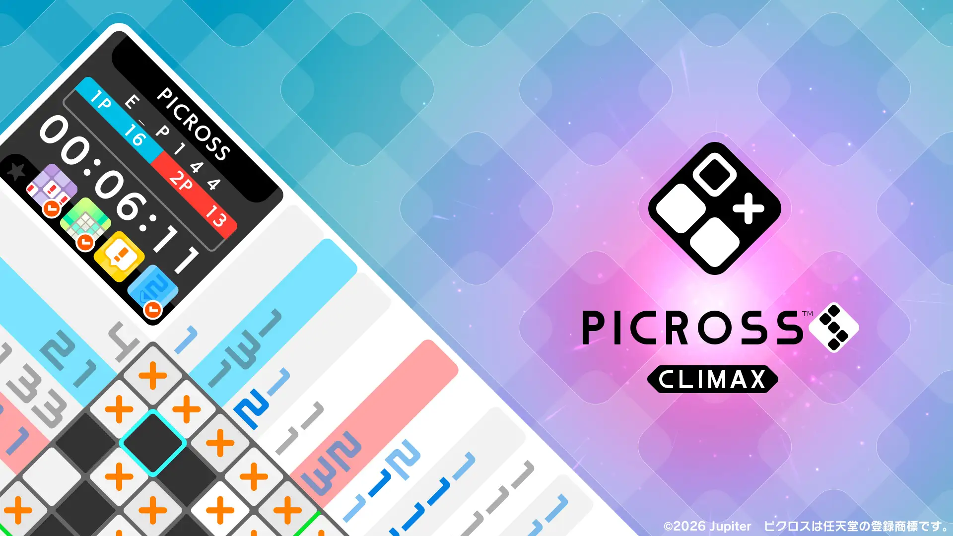 Picross S Climax announced for Nintendo Switch 2, Switch