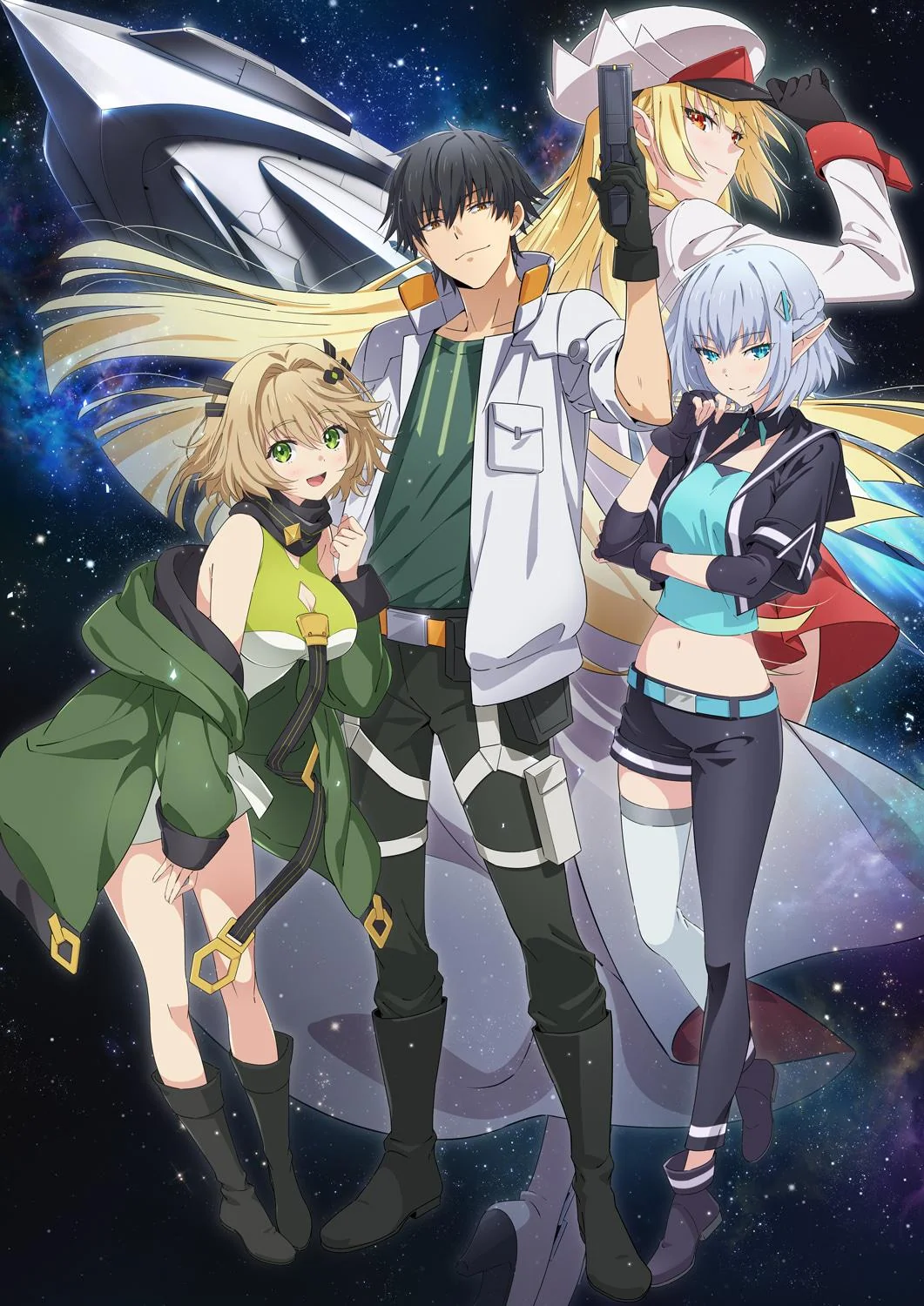 Reborn as a Space Mercenary: I Woke Up Piloting the Strongest Starship! New Visual : r/anime