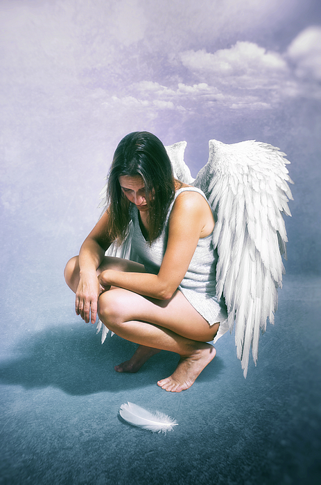 Fallen Angel 2 Bath Towel