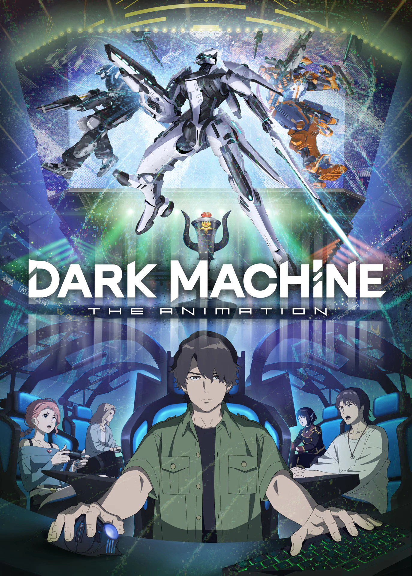 Original Esports Anime DARK MACHINE THE ANIMATION Reveals Teaser Trailer, 2026 Broadcast - Crunchyroll News