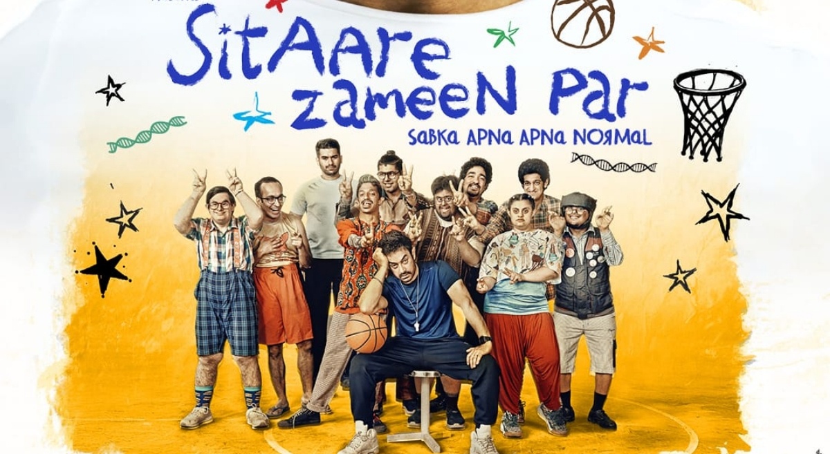 Aamir Khan Launches 10 Debutant Actors In Sitaare Zameen Par's First Poster; Movie To Release On